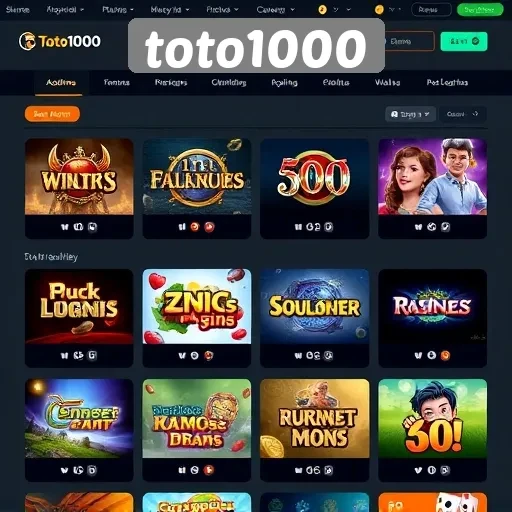 Mengenal Situs Game Toto1000 dan Permainannya